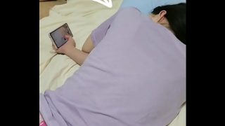 cute korean guy massage his stepsister’s ass 5